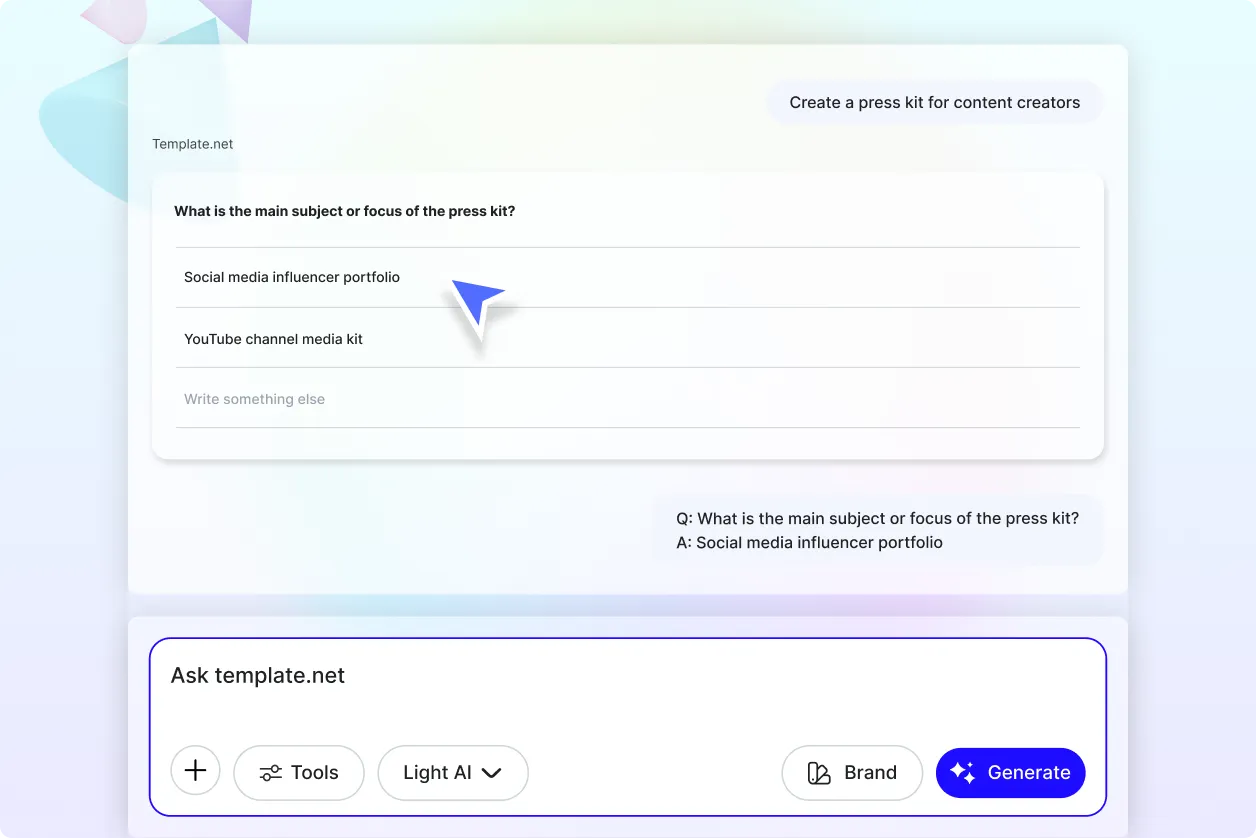 Free AI Press Kit Generator, AI Press Kit Maker Online [ No Signup ]